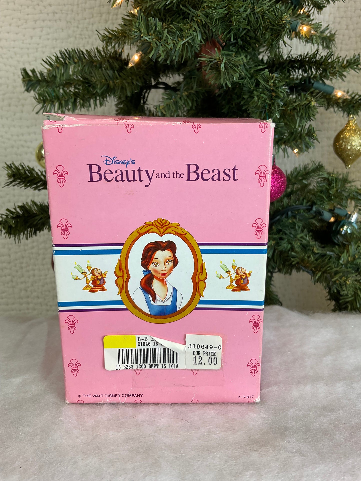 Hand Painted Disney's Beauty and the Beast Belle Figurine, Schmid Malaysia
