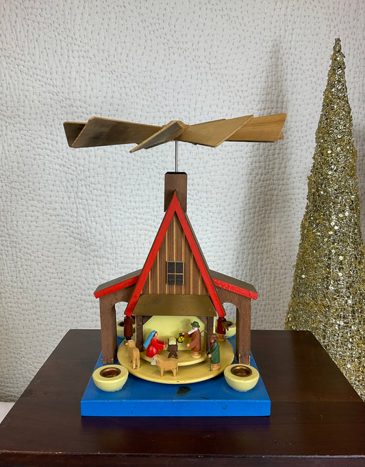 Vintage German Christmas Pyramid