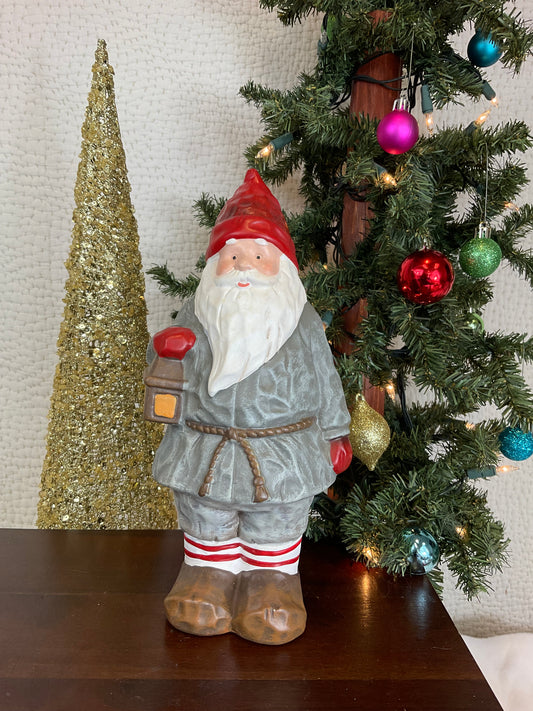 Ceramic Christmas Gnome