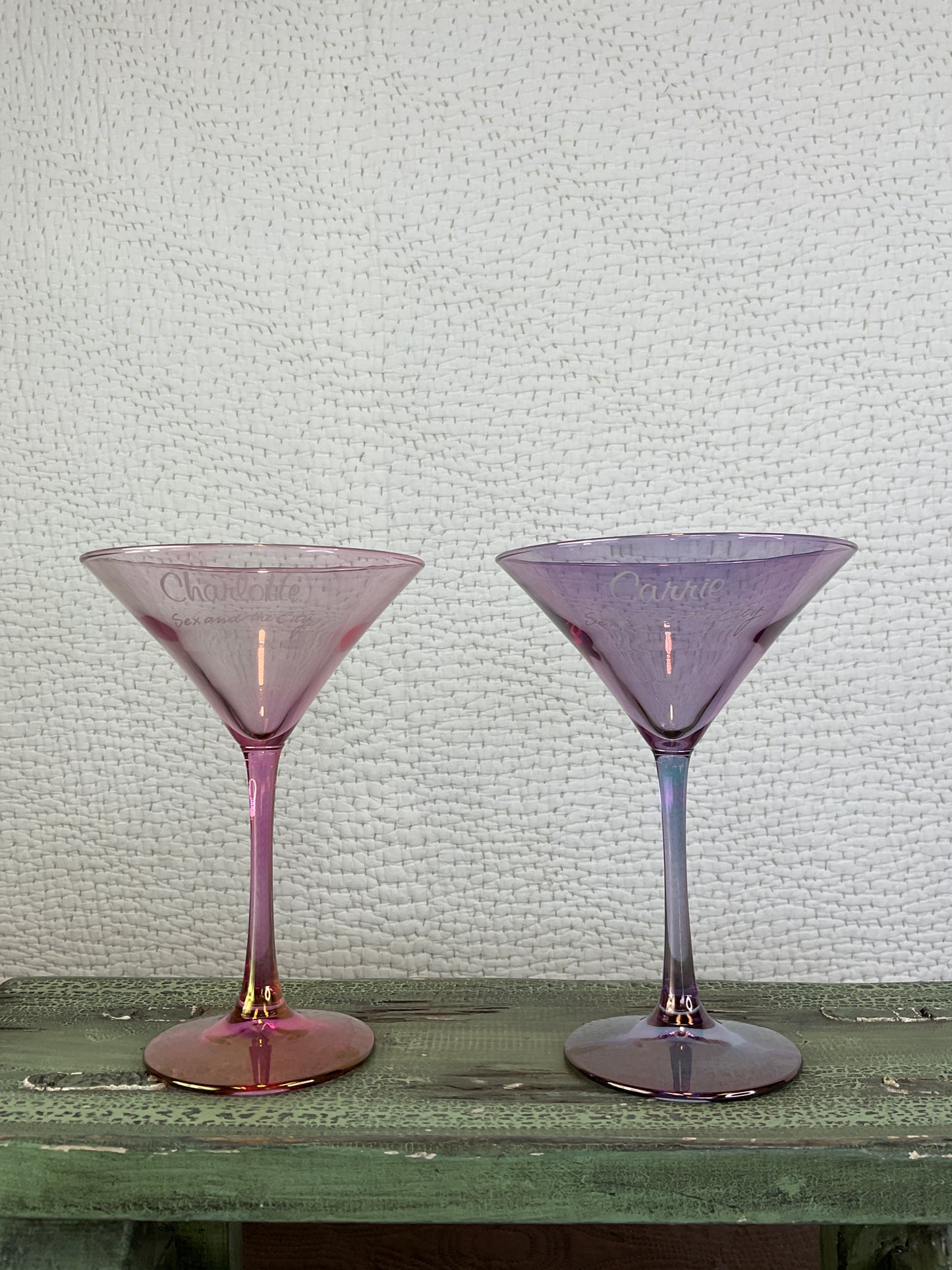 Sex And The City Martini Glasses, 4 Pc Set
