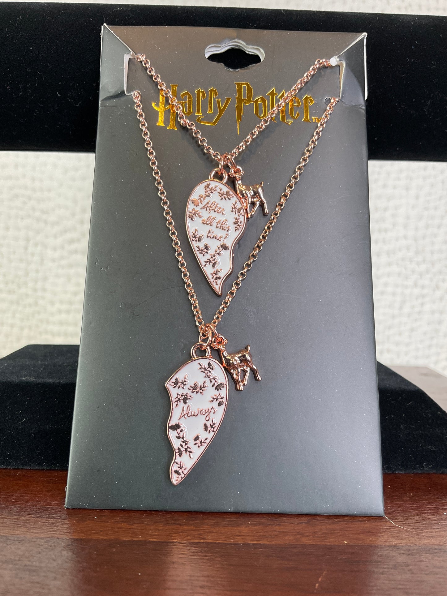 Harry Potter Always Best Friends Necklace Set