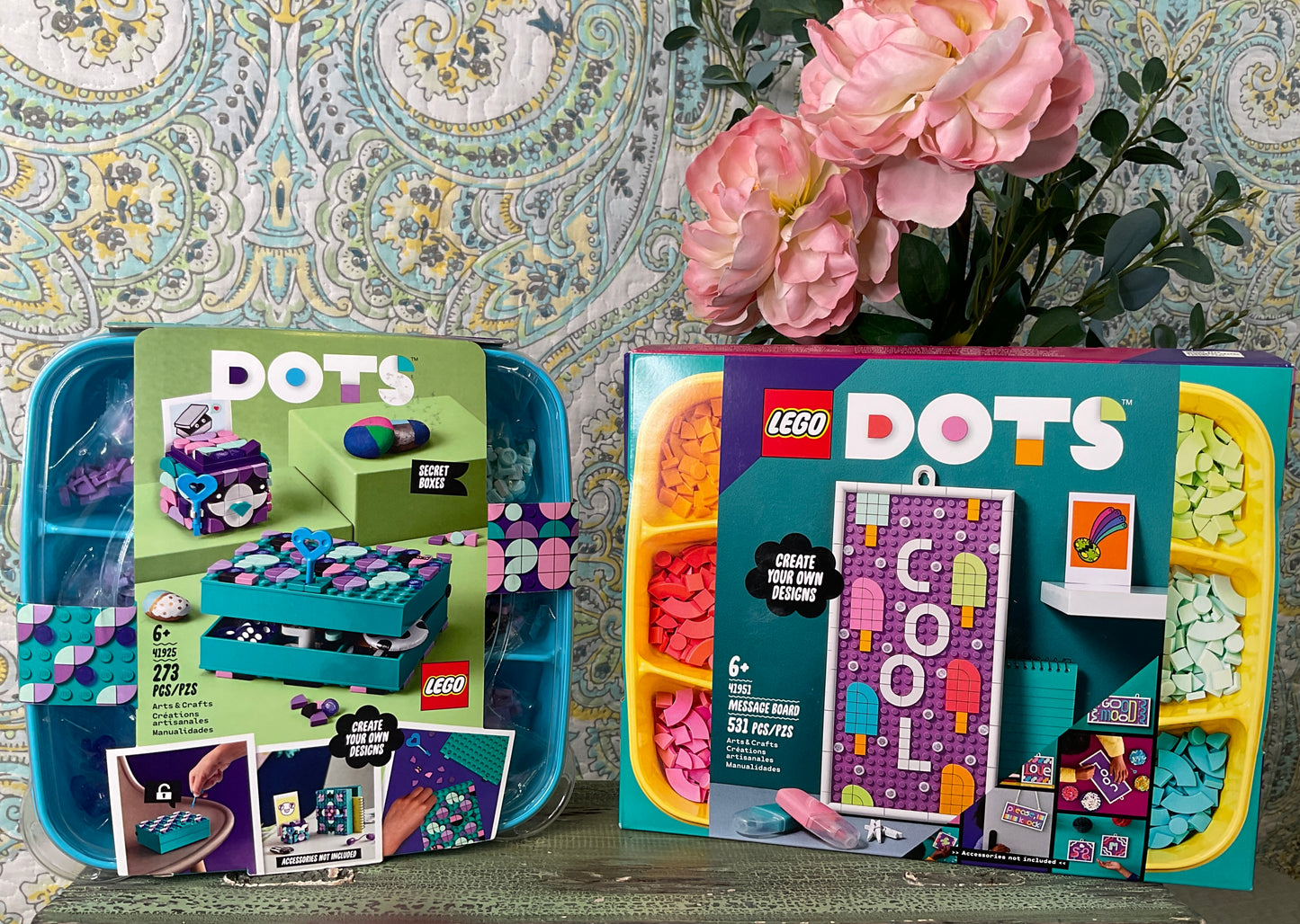 Lego Dots Message Board & Secret Boxes, Sold Separately