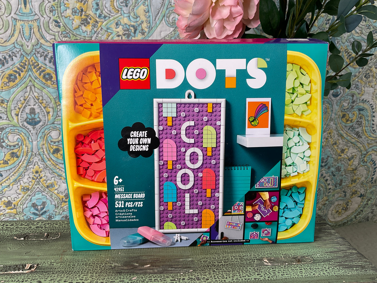 Lego Dots Message Board & Secret Boxes, Sold Separately