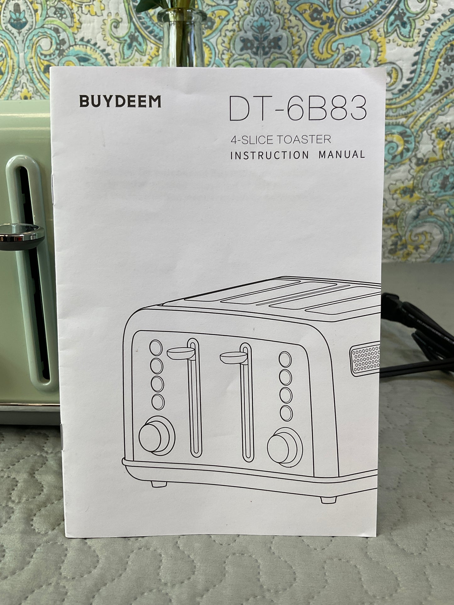 Buydeem Toaster, DT-6B83
