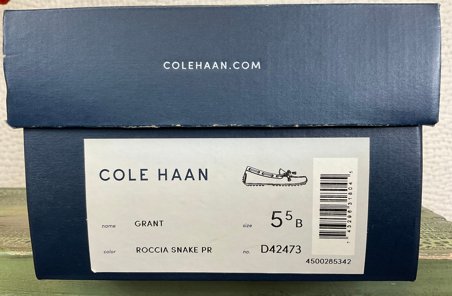 Cole Haan Snake Print Leather Loafer, Woman 5.5