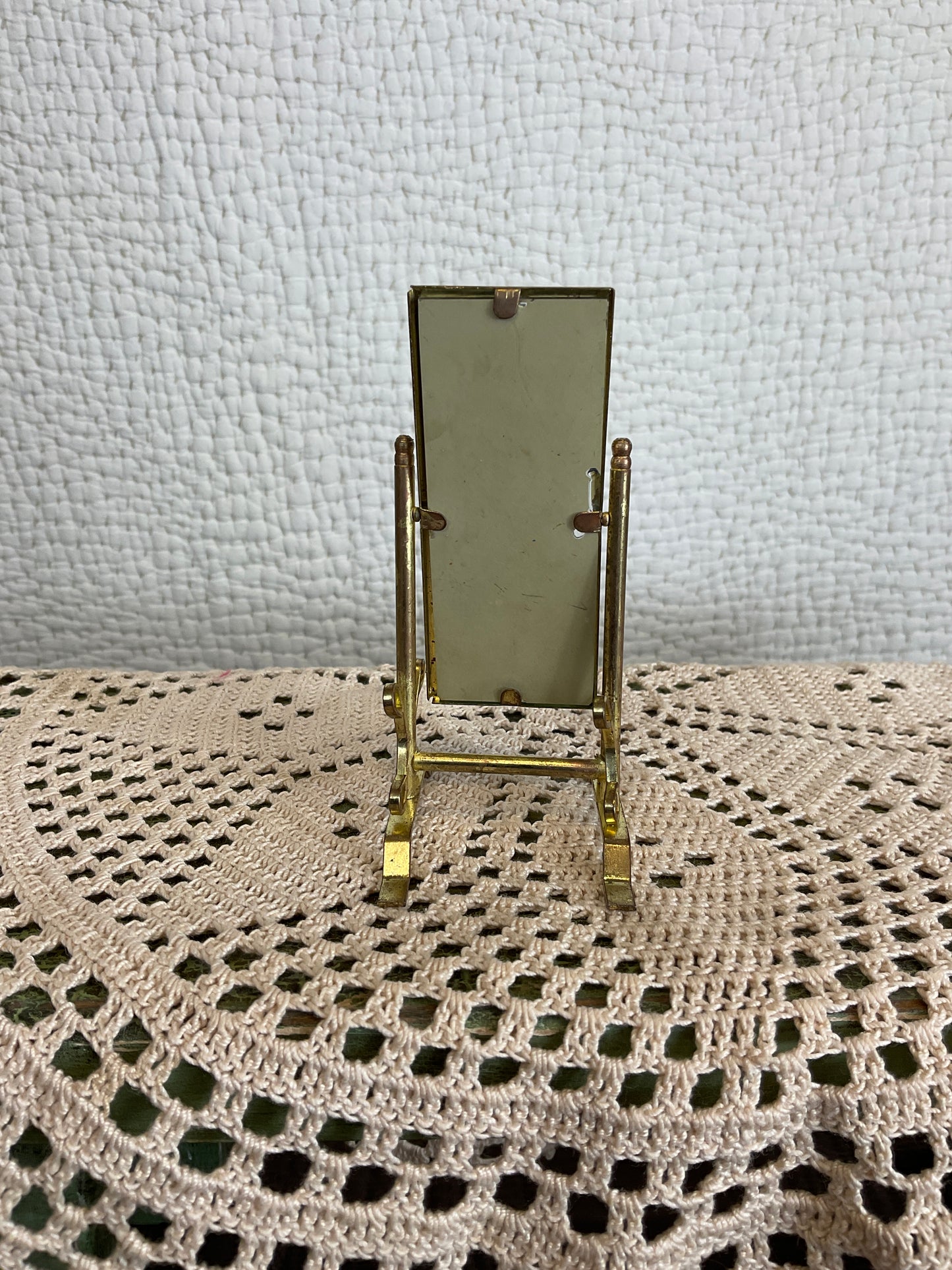 Vintage Gold Tone Dollhouse Furniture, 11 Pc
