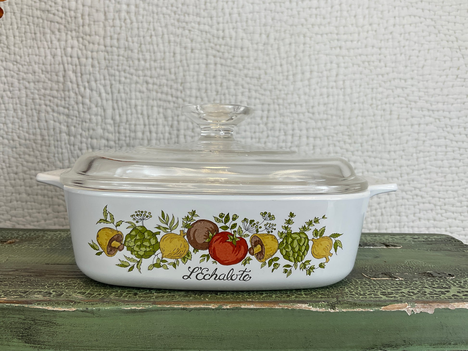 Vintage Corning Ware®, Spice of Life L'echalote, Baking Pan