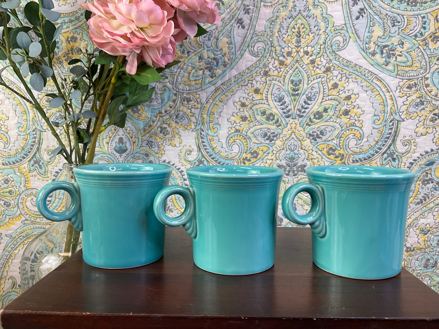 Vintage Homer Laughlin Fiesta Cups & Saucers, Sold Separately