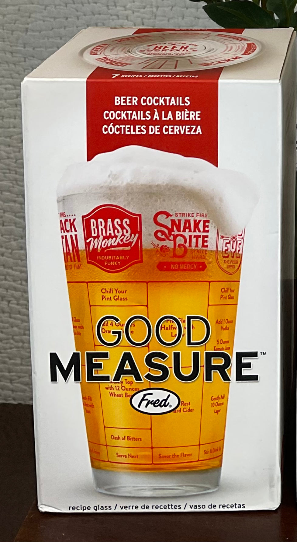 Good Measure Recipe Glasses
